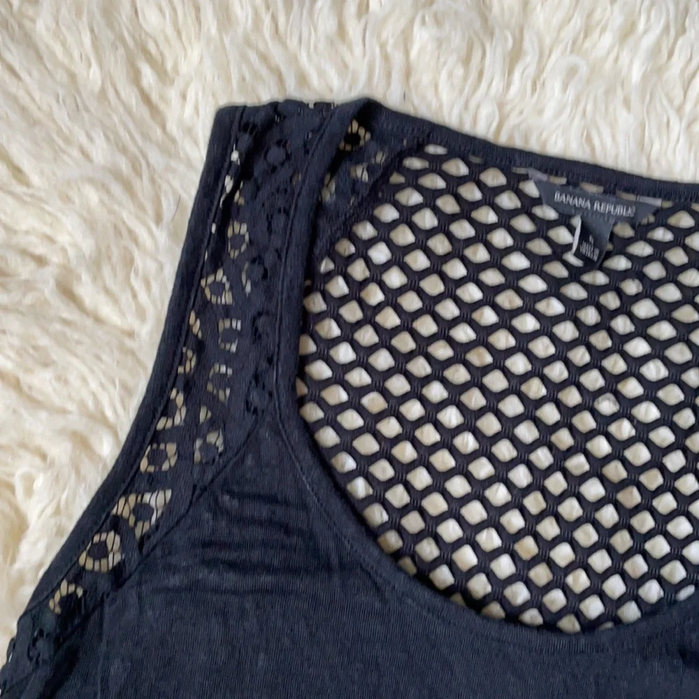 Flowy Boho Goth Tank Sz S